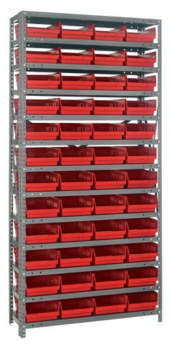 Shelf Bin Units -- Complete Packages - H1875-108-R