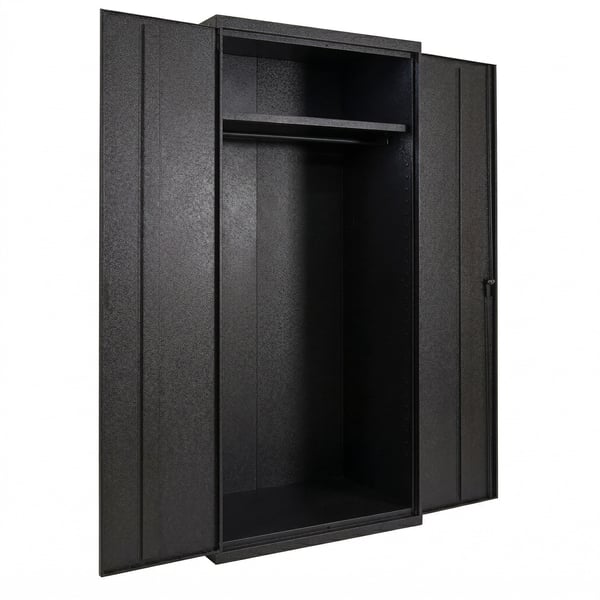 Wardrobe Commercial Storage Cabinet - HCW362478-4-BK