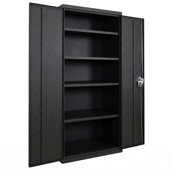 Shelf Commercial Storage Cabinets - HC362478-4-BK