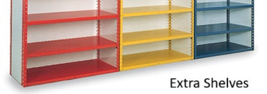 V-Grip™ Extra Shelves For 84"H Units - H6230-BL