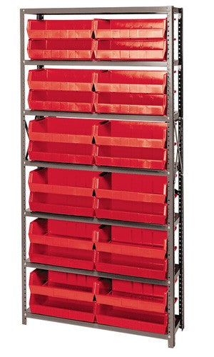 Giant Open Hopper Bin Storage System - HQSBU-245-R