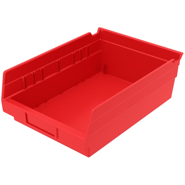 Polypropylene Shelf Bins - H30150-RD