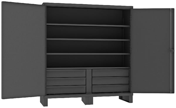 Extra Heavy Duty Storage Cabinets - HHDCD247278-6B95