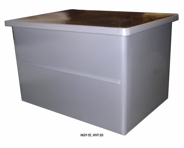 Heavy-Duty Molded Plastic Containers - HVT-20