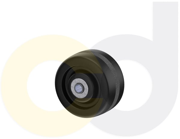CasterDepot Top Plate Casters - Phenolic Wheel - Capacities Up To 1250 Lbs. - HW003.43B