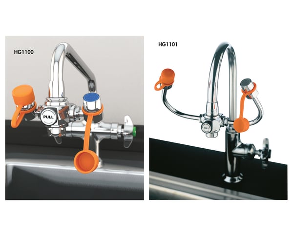 Eye Safe Faucet Mounted Eye Washes - HG1101