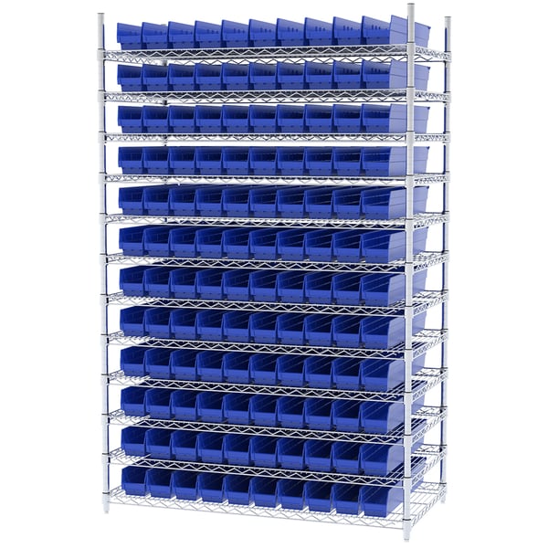 Shelf Bin Wire Systems - HAWS244830124-B