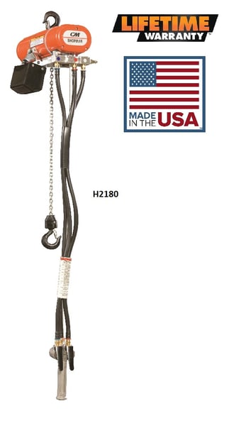 CM Shopair Air Chain Hoist - H2183