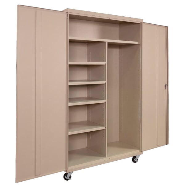 Janitorial Commercial Storage Cabinets - HCJM482478-4-PY