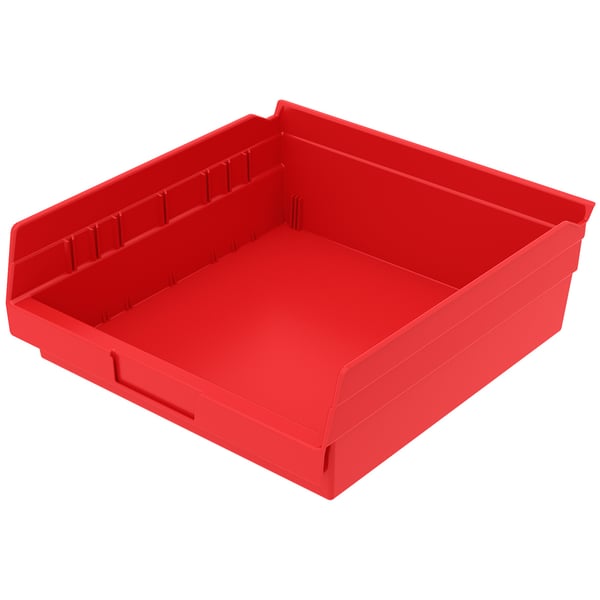 Polypropylene Shelf Bins - H30170-RD