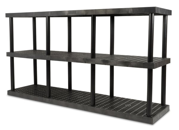Dura-Shelf® Plastic Bulk Shelving - HS9624X3