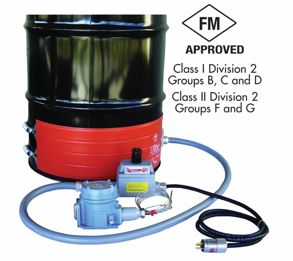 Hazardous-Area Drum Heaters - HDHCX231000T3