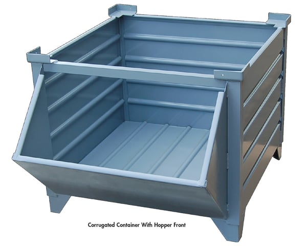 Corrugated Bulk Steel Containers - H51021HF30