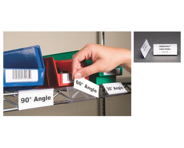 Wire-Rac™ Angle-Vu Label Holders - HWRS-1256