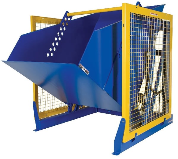 Hydraulic Basket/Box Dumper - HHBD-6-60