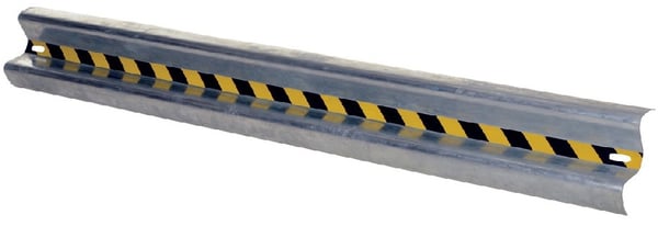 Galvanized Bolt-On Guard Rail - HGR-F2R-BO-8-HDG