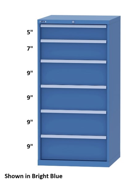 LISTA XPRESS Eye Level Cabinets - HSC13-0608A-FTKACB