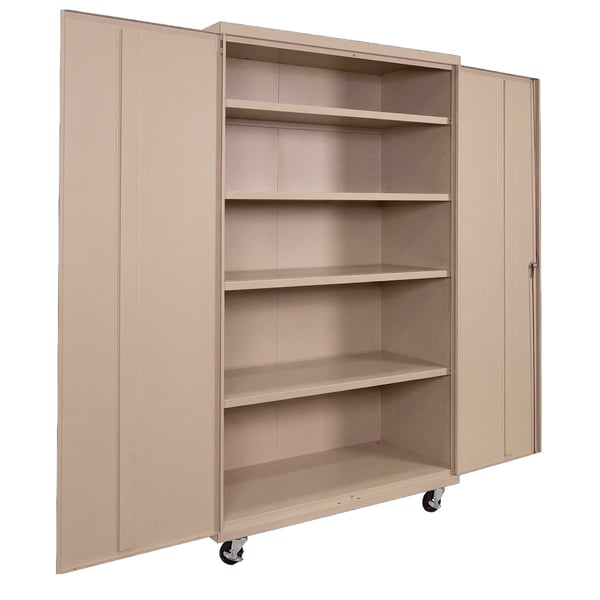 Shelf Commercial Storage Cabinets - HCM482478-4-PY