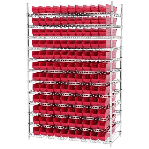 Shelf Bin Wire Systems - HAWS244830124-R
