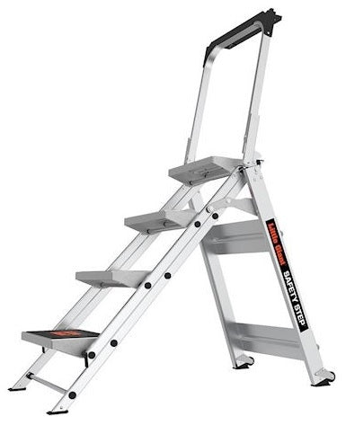 Safety Step Rolling Step Stools - H10410BA