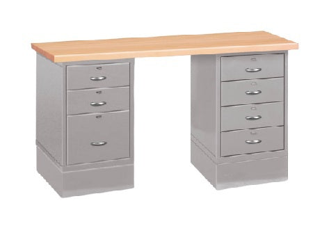 Cabinet And Drawer Work Benches - HFDB-3072-W