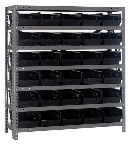 Shelf Bin Units -- Complete Packages - H1839-104-BK