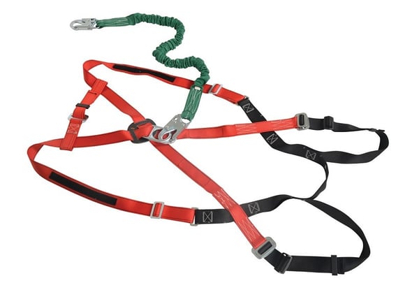 Web Lanyard With Safety Harness - HWP-LH-XL