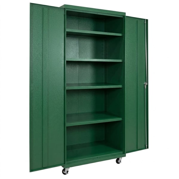 Shelf Commercial Storage Cabinets - HCM362478-4-GN