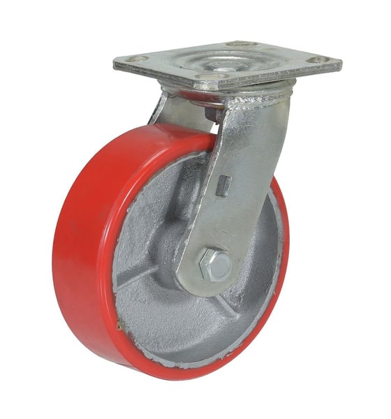 Polyurethane Caster Wheels - HCST-PU-6X2-S