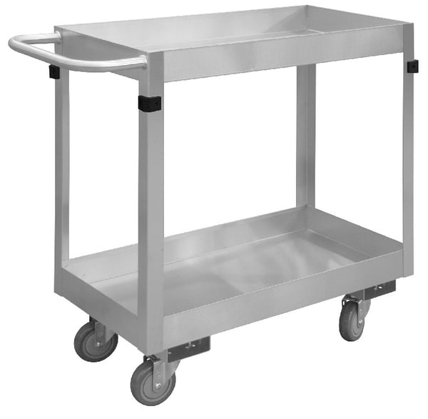 Stainless Steel Shelf Stock Carts - HSRSC32016302ALU4PU