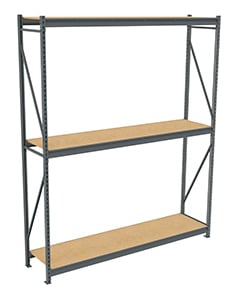 Tennsco Bulk Storage Racks - HBU-9624120PS