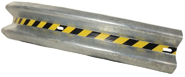 Galvanized Bolt-On Guard Rail - HGR-H2R-CRV-BO-6-HDG