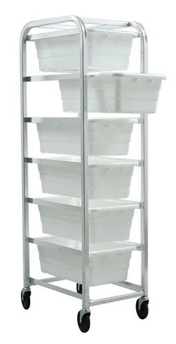 Mobile Tub Racks - HTR6-2516-8-W