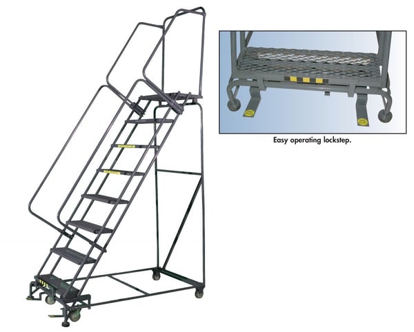 Options For M-2000 Rolling Safety Ladders - HM-2000-CAL OSHA (10+)
