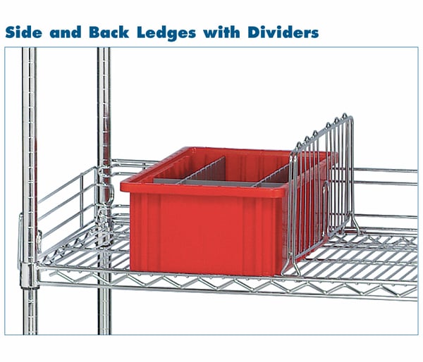 Chrome Wire Shelving Unit Accessories - HSL30