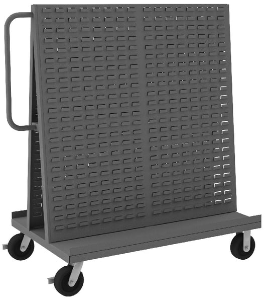 Louvered Panel & Pegboard A-Frame Trucks - HAF-3048-LP-95