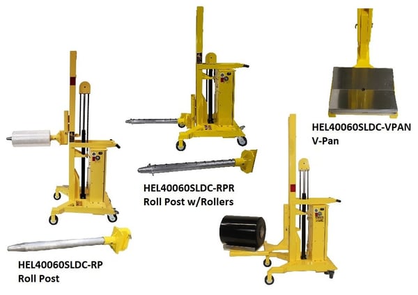 Roll Posts And V-Pan - HEL40060SLDC-RPR