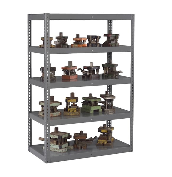 Tennsco High-Capacity Rivet Shelving - HRXHS-361884