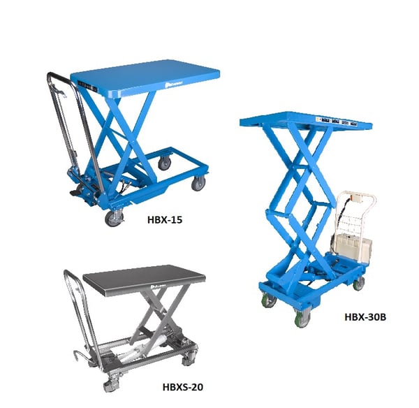 MobiLift™ BX & BXB Series - Mobile Lift Tables - HBX-25