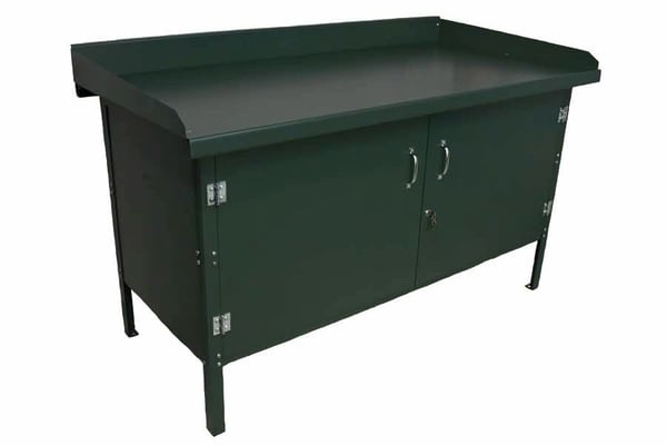Enclosed Cabinet Workbench - H120-529-32