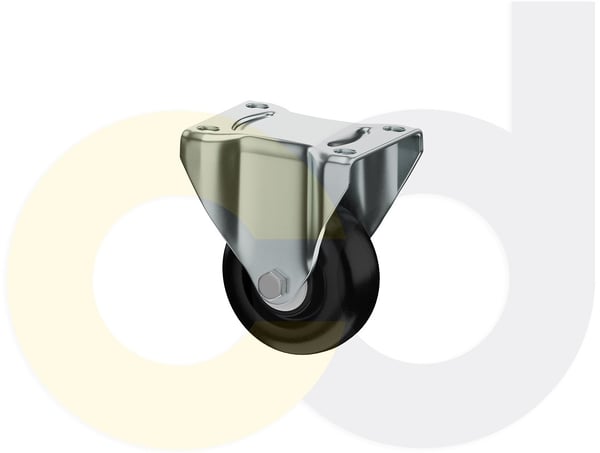 CasterDepot Top Plate Casters - Polyolefin Wheel - Capacities Up To 325 Lbs. - HC015.AA6