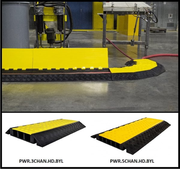 Powerhouse™ Heavy Duty Cable Protectors - PWR.5CH.HD.LC.BYL