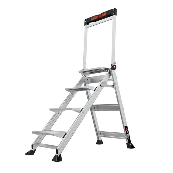 Little Giant® Jumbo Step Safety Stepladder - H11904