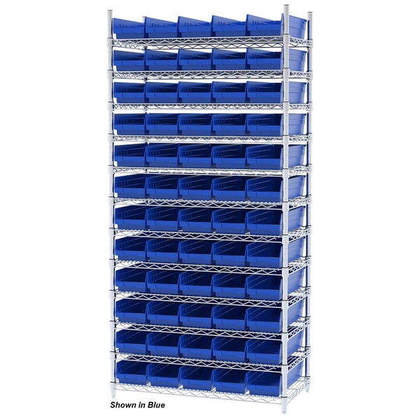 Shelf Bin Wire Systems - HAWS183630138-SCLAR