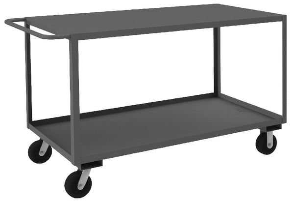 2 / 3 / 4 / 5 Shelf Stock Carts - HRSC-3060-2-3K-TLD-95