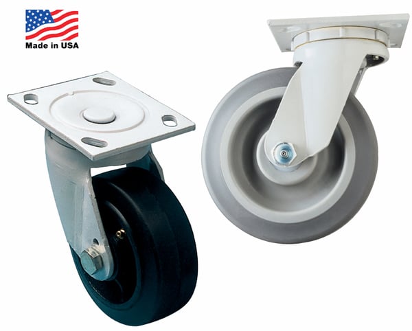 Medium Heavy-Duty Casters - H1N32-8-IRB