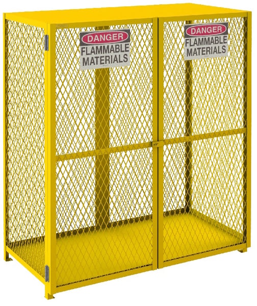 Gas Cylinder Storage Cabinets - HEGCVC18-SC-50