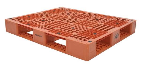 Plastic Pallets & Skids - HPLP2-4840-ORANGE