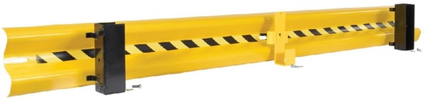Powder Coated Drop-In Guard Rails - HGR-H2R-DI-10-YL