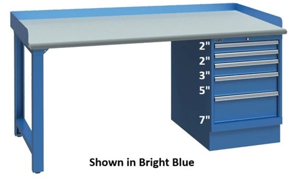 LISTA XPRESS Industrial Workbenches - HXSWB23-72PT-BB